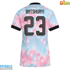 Billiga Belgien Michy Batshuayi #23 Bortatröja Dam VM 2026 Kortärmad
